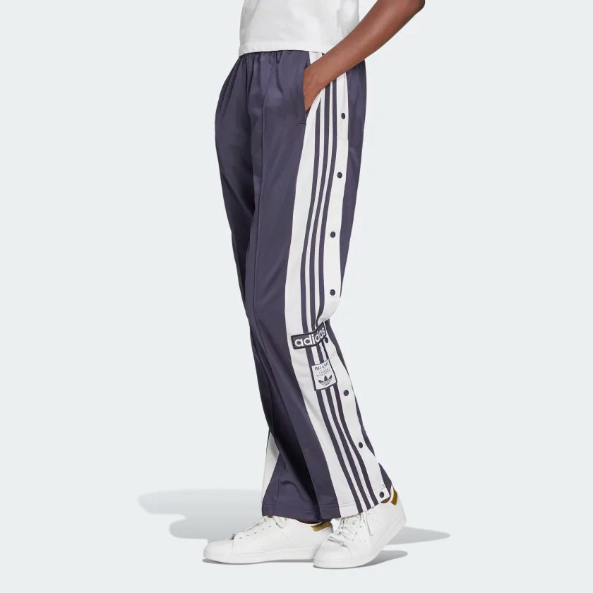 adidas Iconic Wrapping 3-Stripes Snap Track Pants - Grey