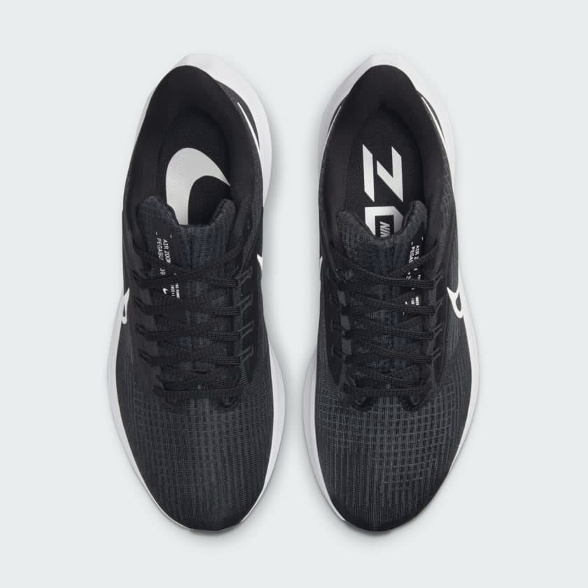 Nike zoom pegasus black and white womens hotsell