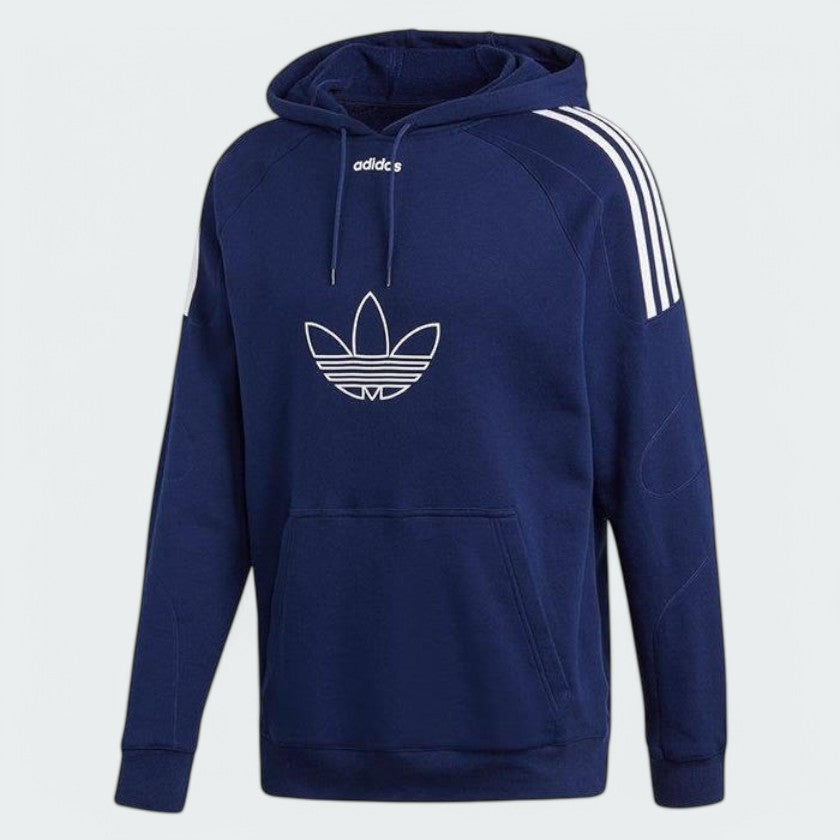 tradesports.co.uk Adidas Originals Men's Flock Trefoil Hoodie DU8206