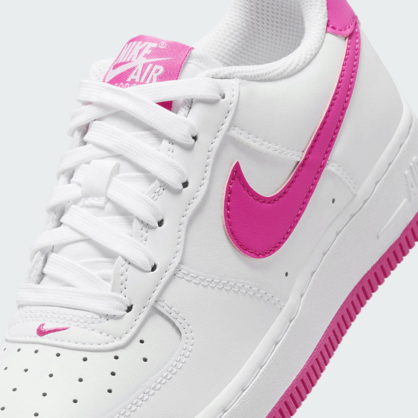 Air force 1 junior pink and blue best sale