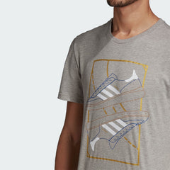 tradesports.co.uk Adidas Men's Handball Spezial Graphic T-Shirt GE3292