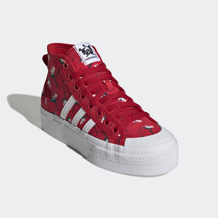 tradesports.co.uk Adidas X Thebe Magugu Women's Nizza Platform Mid GY9561