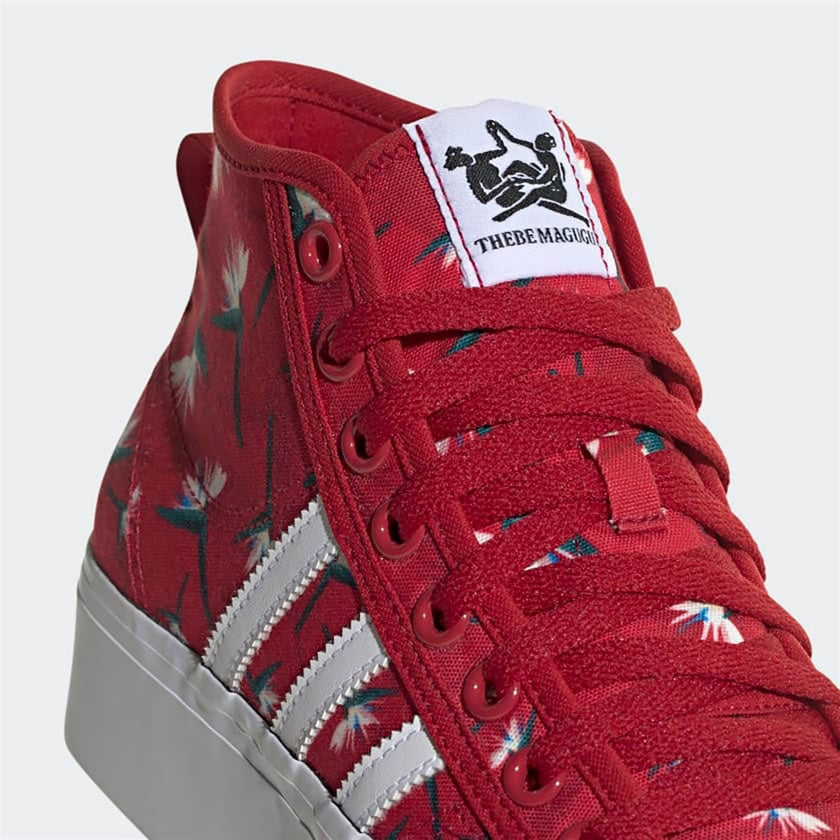 tradesports.co.uk Adidas X Thebe Magugu Women's Nizza Platform Mid GY9561