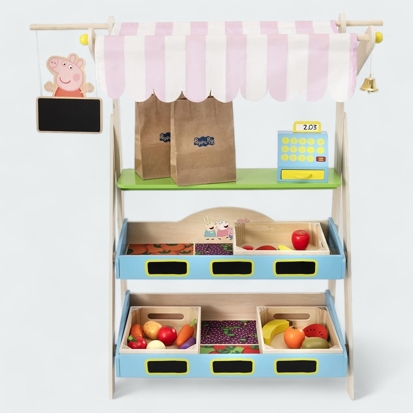 tradesports.co.uk HTI Peppa Pig Wooden Market Shop