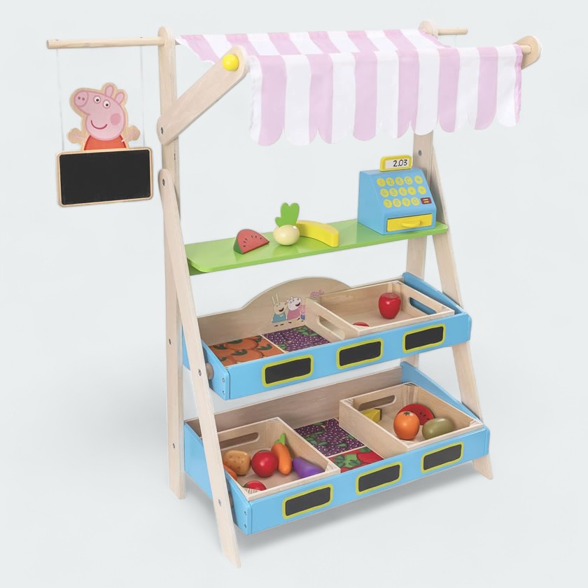 tradesports.co.uk HTI Peppa Pig Wooden Market Shop