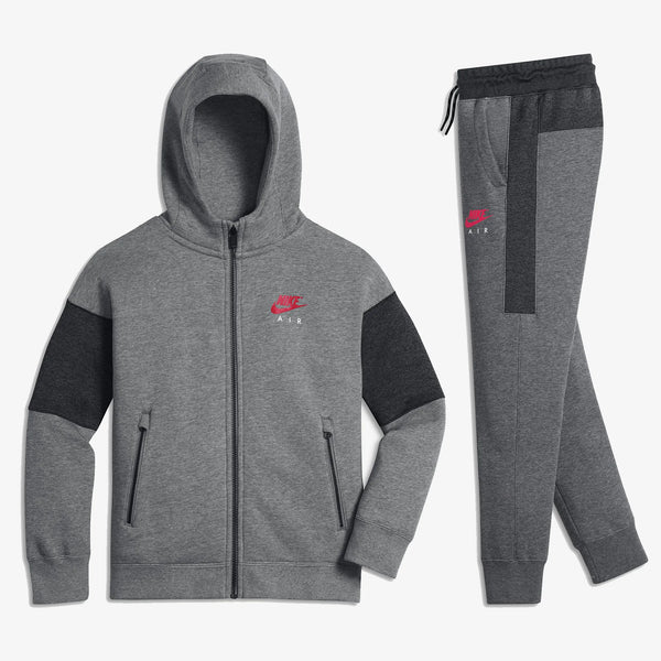 Grey nike air max tracksuit best sale