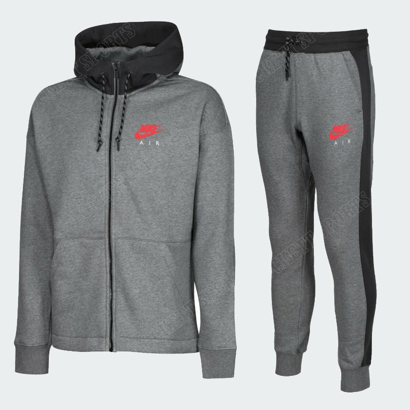 tradesports.co.uk Nike Air Men's NSW Fleece Training Tracksuit Grey