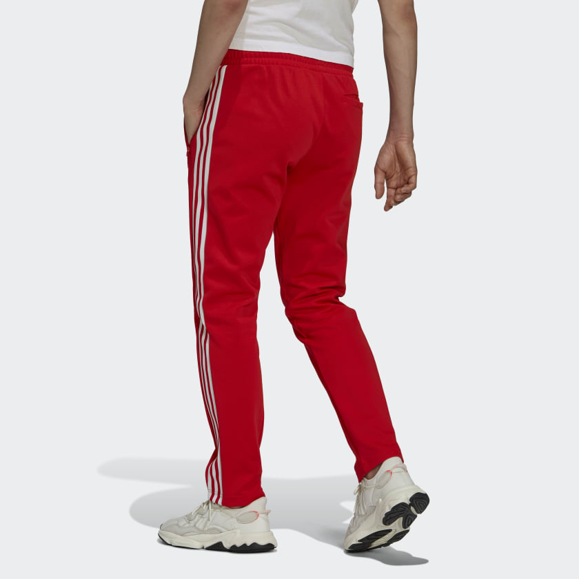 Kort geleden schoorsteen baden Adidas Originals Men's Adicolor Classic Beckenbauer Pants - Red - Trade  Sports