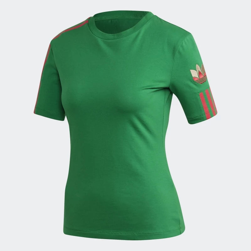 tradesports.co.uk Adidas Women's Adicolor 3D Trefoil T-Shirt GE0983