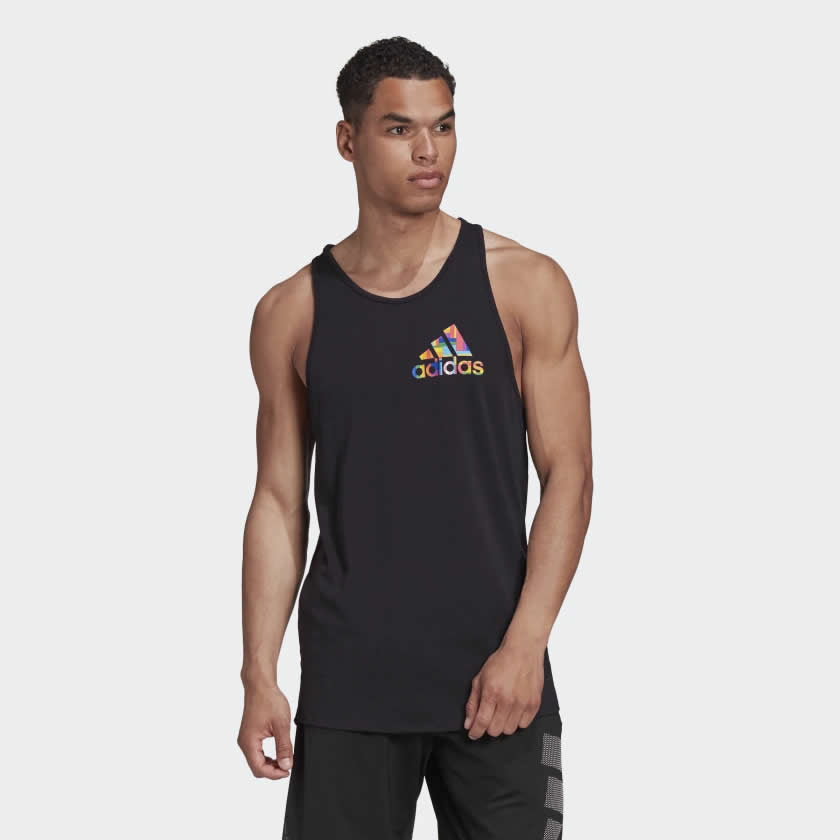 tradesports.co.uk Adidas Essentials Men's Pride City Tank Top GM3525